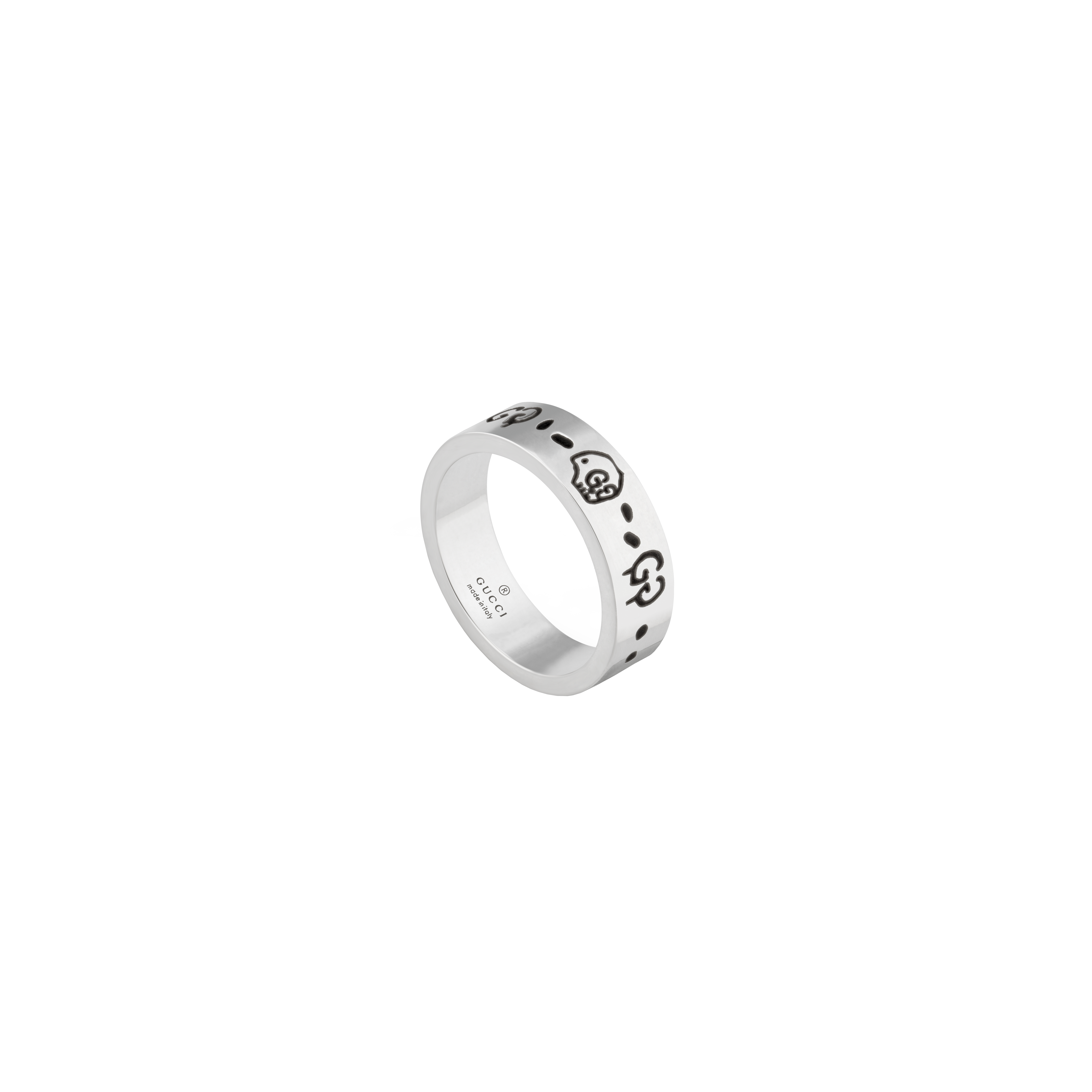 

Серебряное кольцо Guccighost