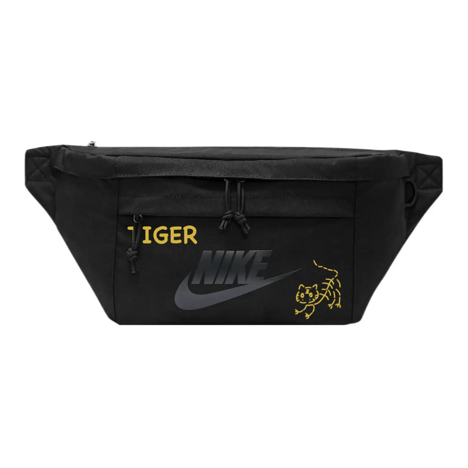 

Nike Тканевая поясная сумка унисекс разноцветная, Tiger