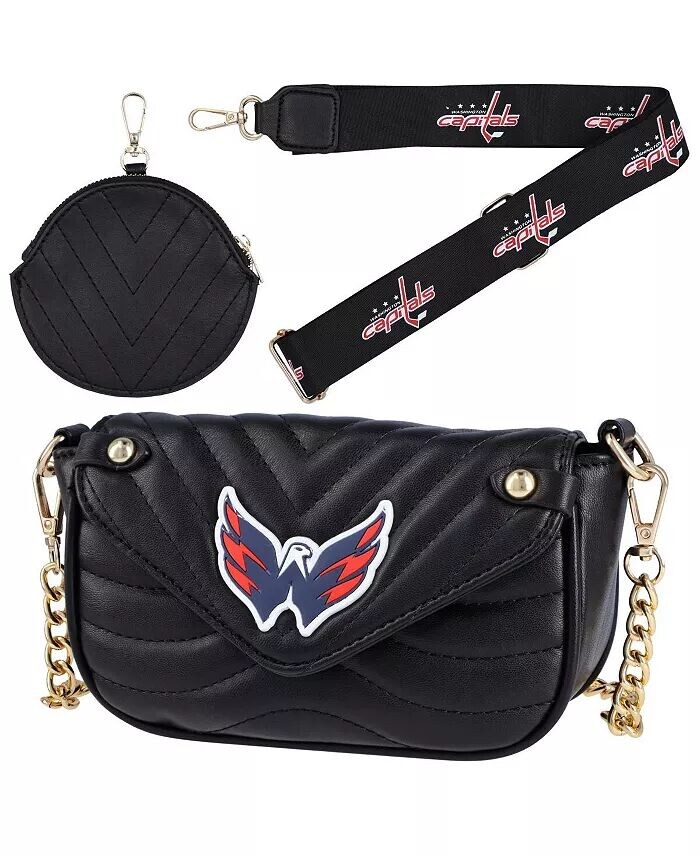 

Женская кожаная сумка Washington Capitals с ремешком Cuce