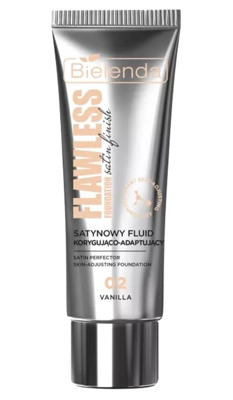 

Bielenda Flawless, корректирующе-адаптирующий флюид Satin, 02 Ваниль, 30 г