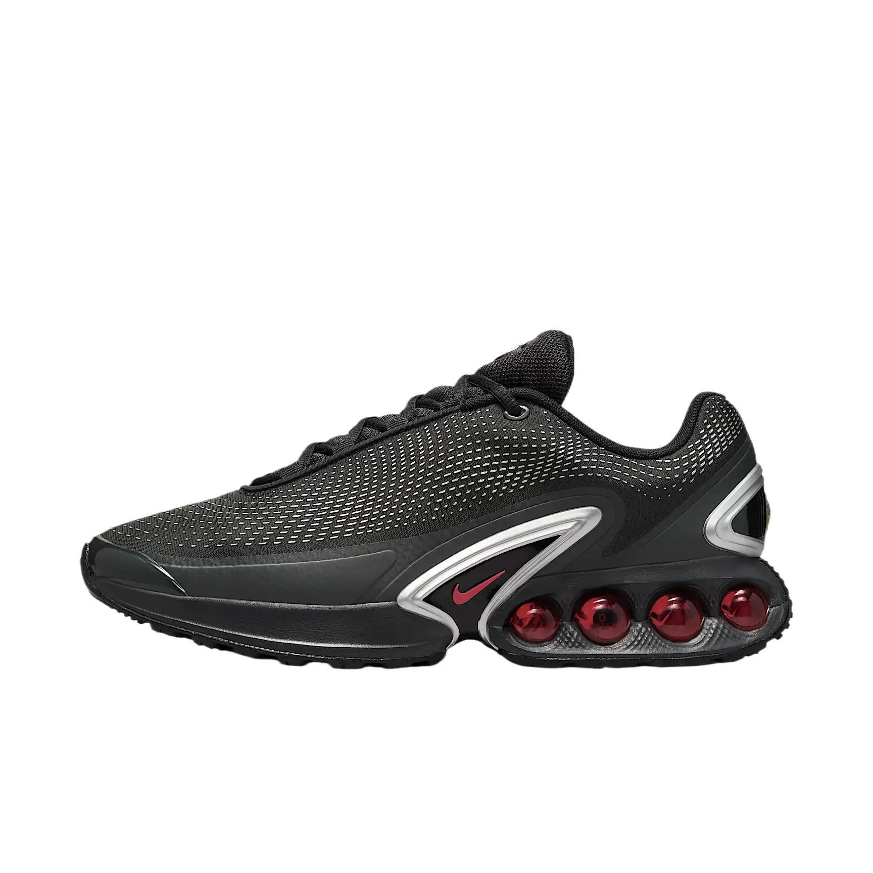 

Nike Кроссовки Air Max Dn Black Metallic Silver Red