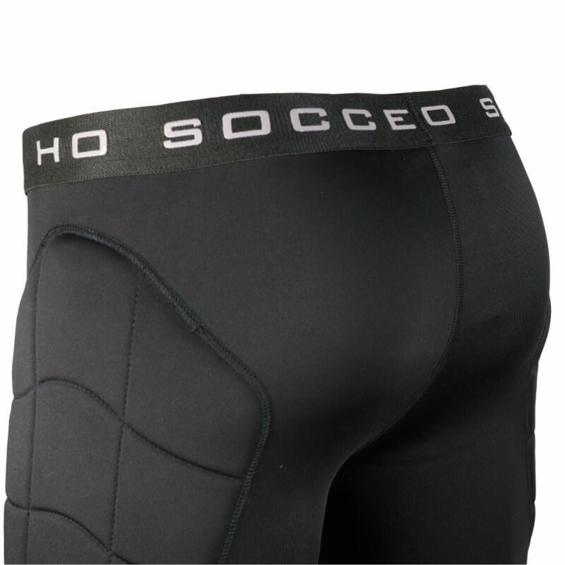 HO SOCCER Футбольные термоштаны Raven длиной 3/4 с защитными элементами. — фото 4