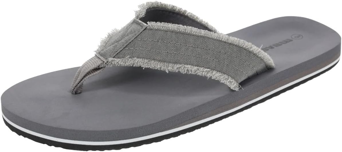 

Мужские шлепанцы-вьетнамки Wave Zone с потертым эффектом, серый