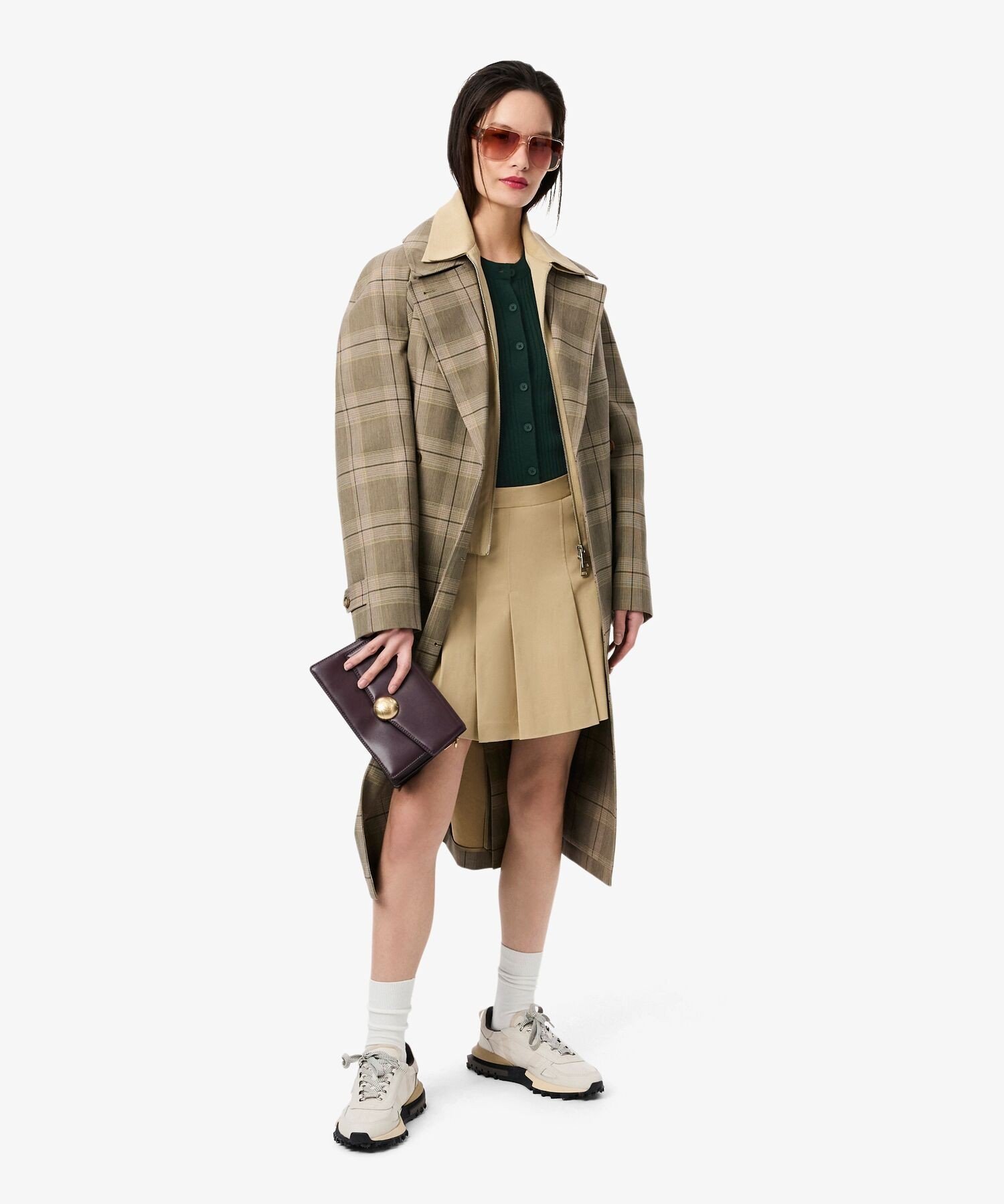 Кардиган LACOSTE 3D вязаный из мериносовой шерсти, Dark Green — фото 4