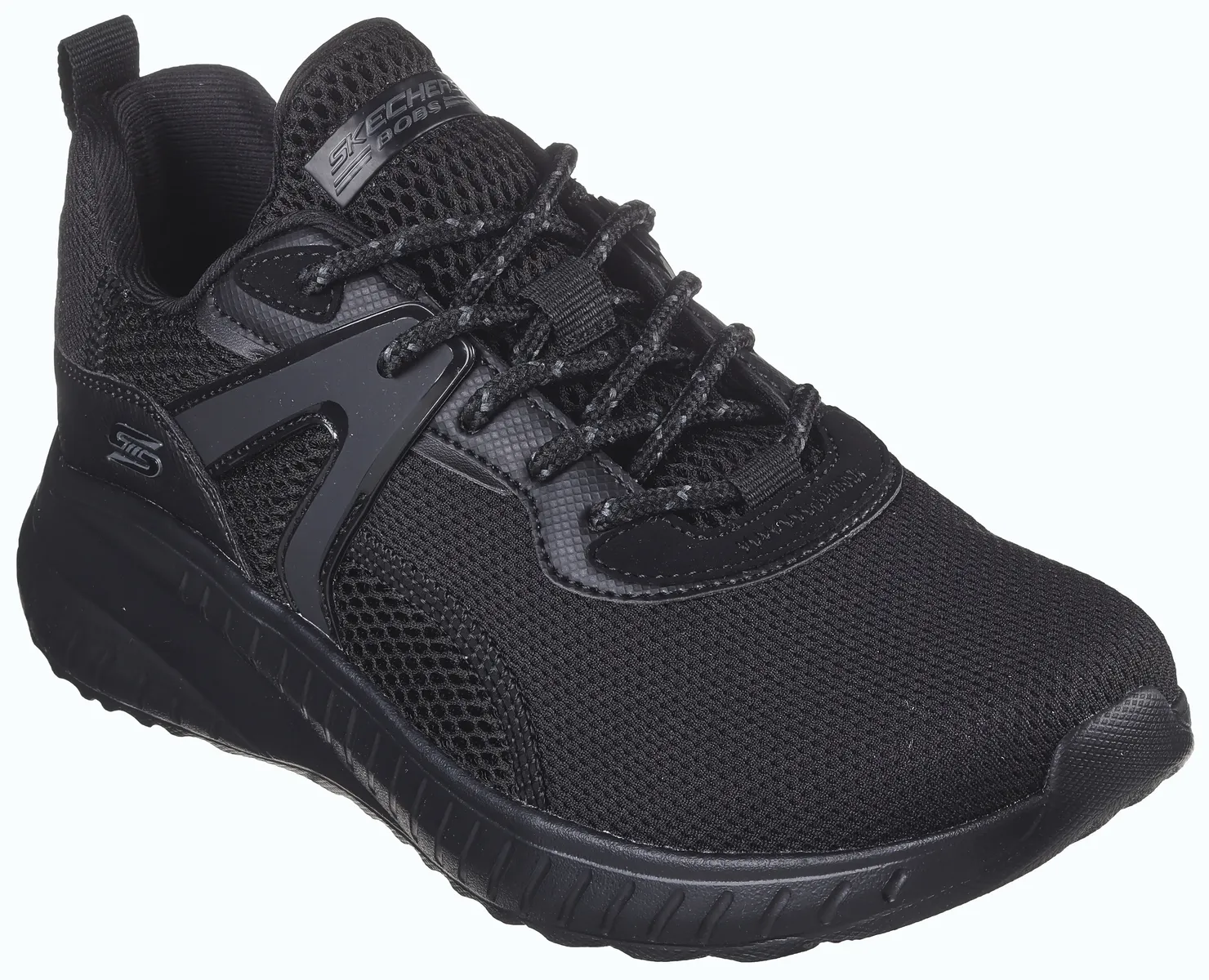 

Кроссовки Skechers "BOBS SQUAD CHAOS-", веганского качества, повседневная обувь, полуботинки, туфли на шнуровке, черный
