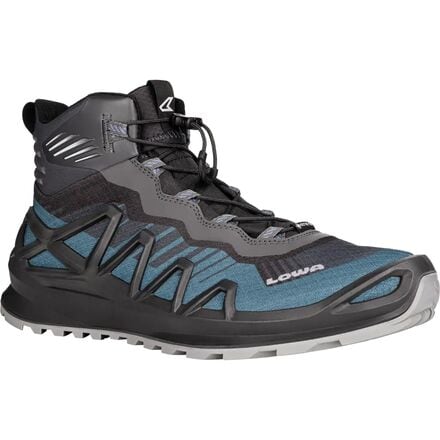 

Беговые кроссовки Merger GTX Mid Trail мужские Lowa, цвет Steel Blue/Anthracite, Серый, Беговые кроссовки Merger GTX Mid Trail мужские Lowa, цвет Steel Blue/Anthracite