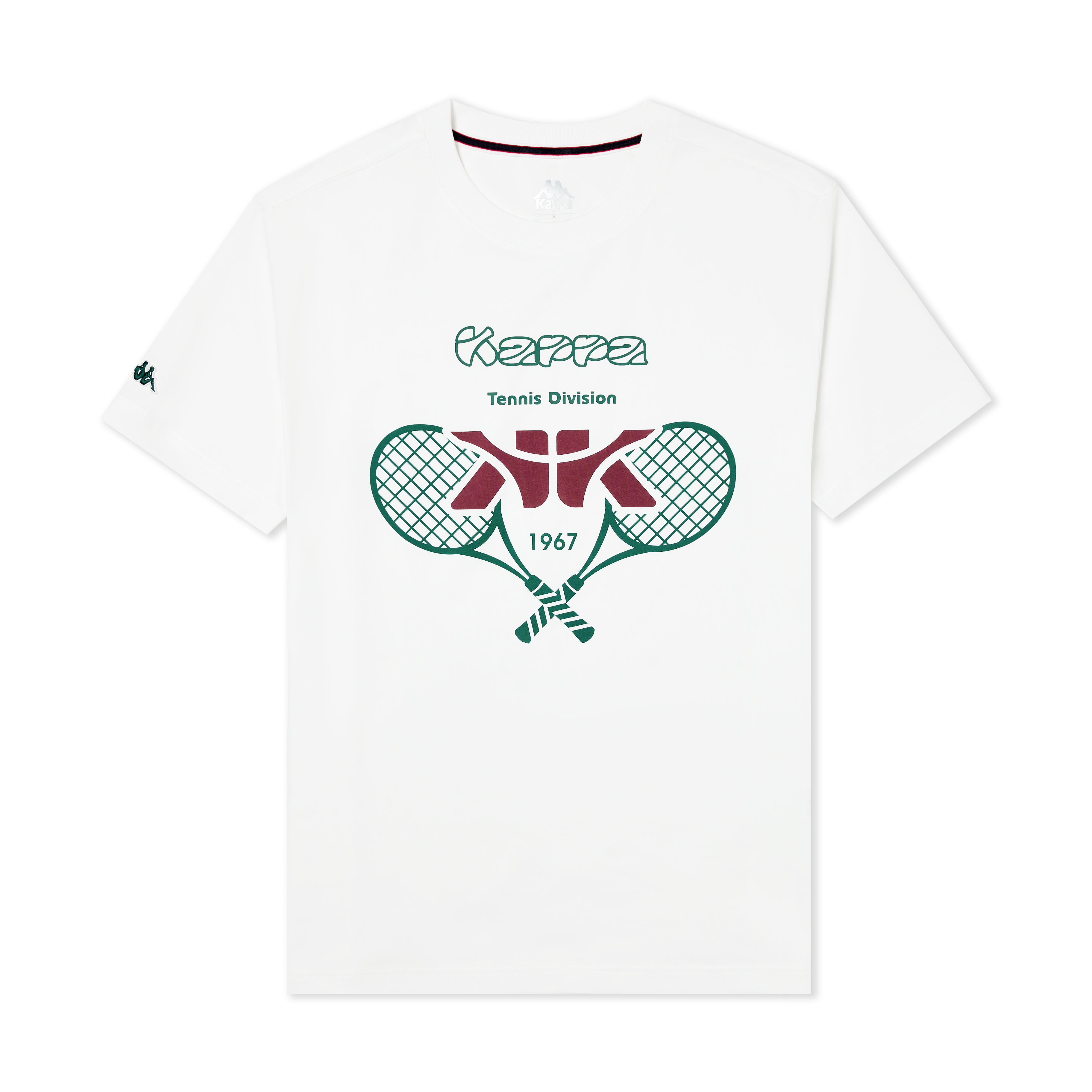 

Kappa Футболка мужская корейская белая