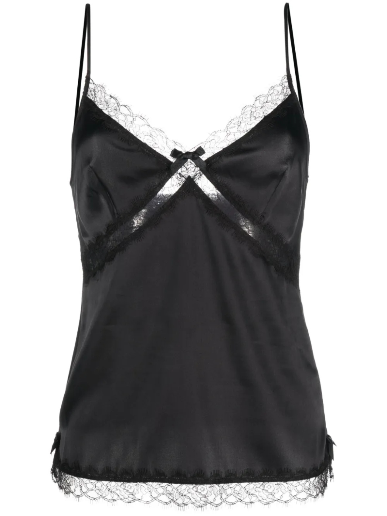 

Agent Provocateur топ Gisele с кружевной отделкой, черный