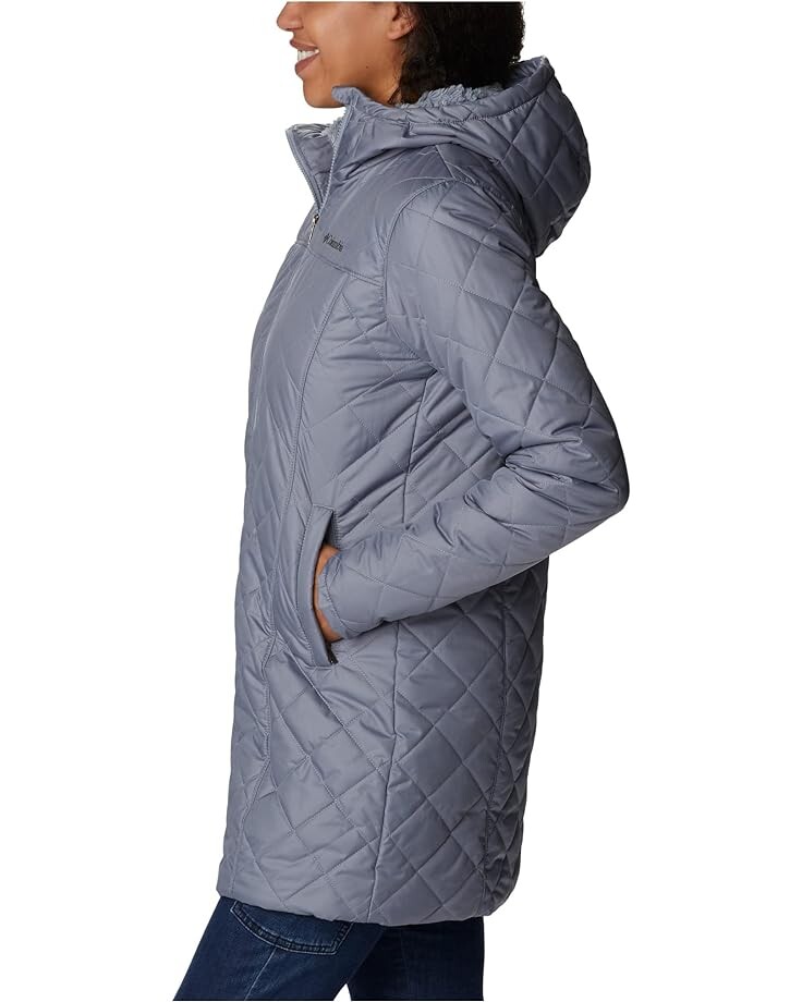 

Куртка Columbia Copper Crest Long Jacket, цвет Tradewinds Grey