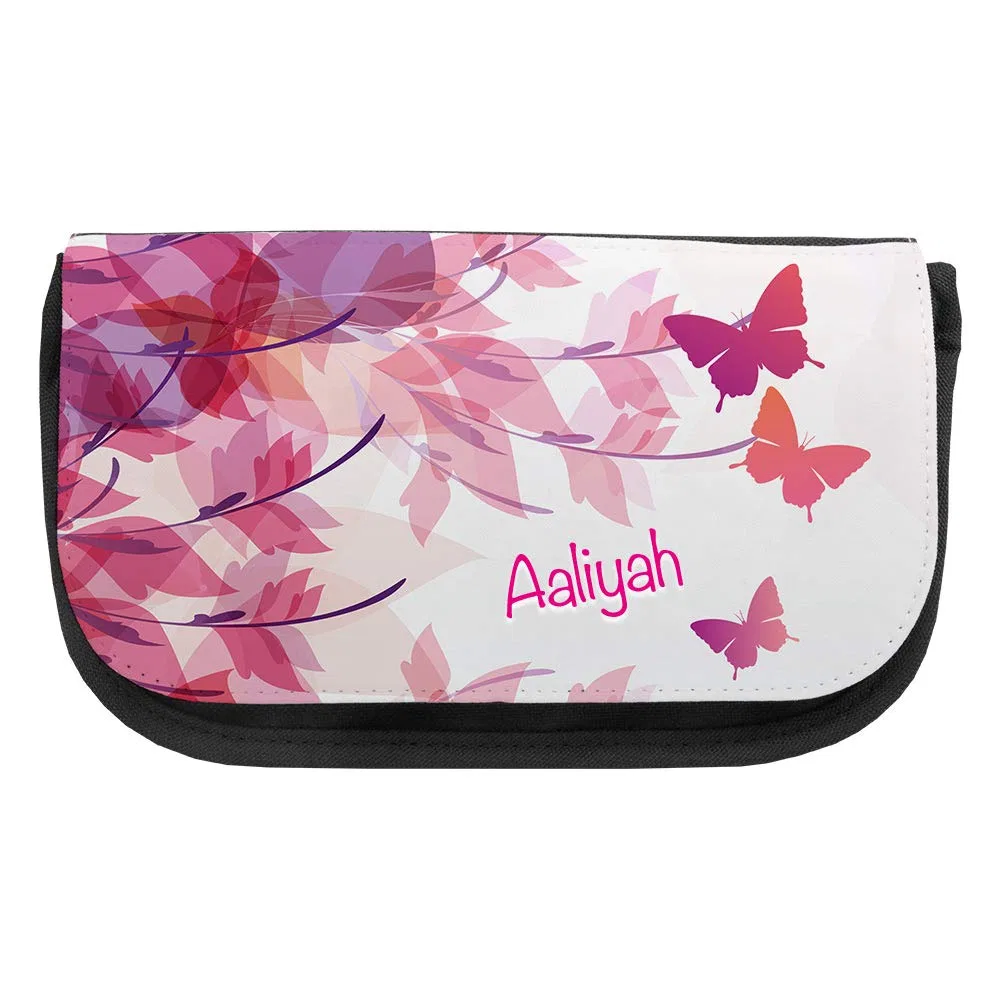 Косметичка с именем Aaliyah и бабочкой Eurofoto