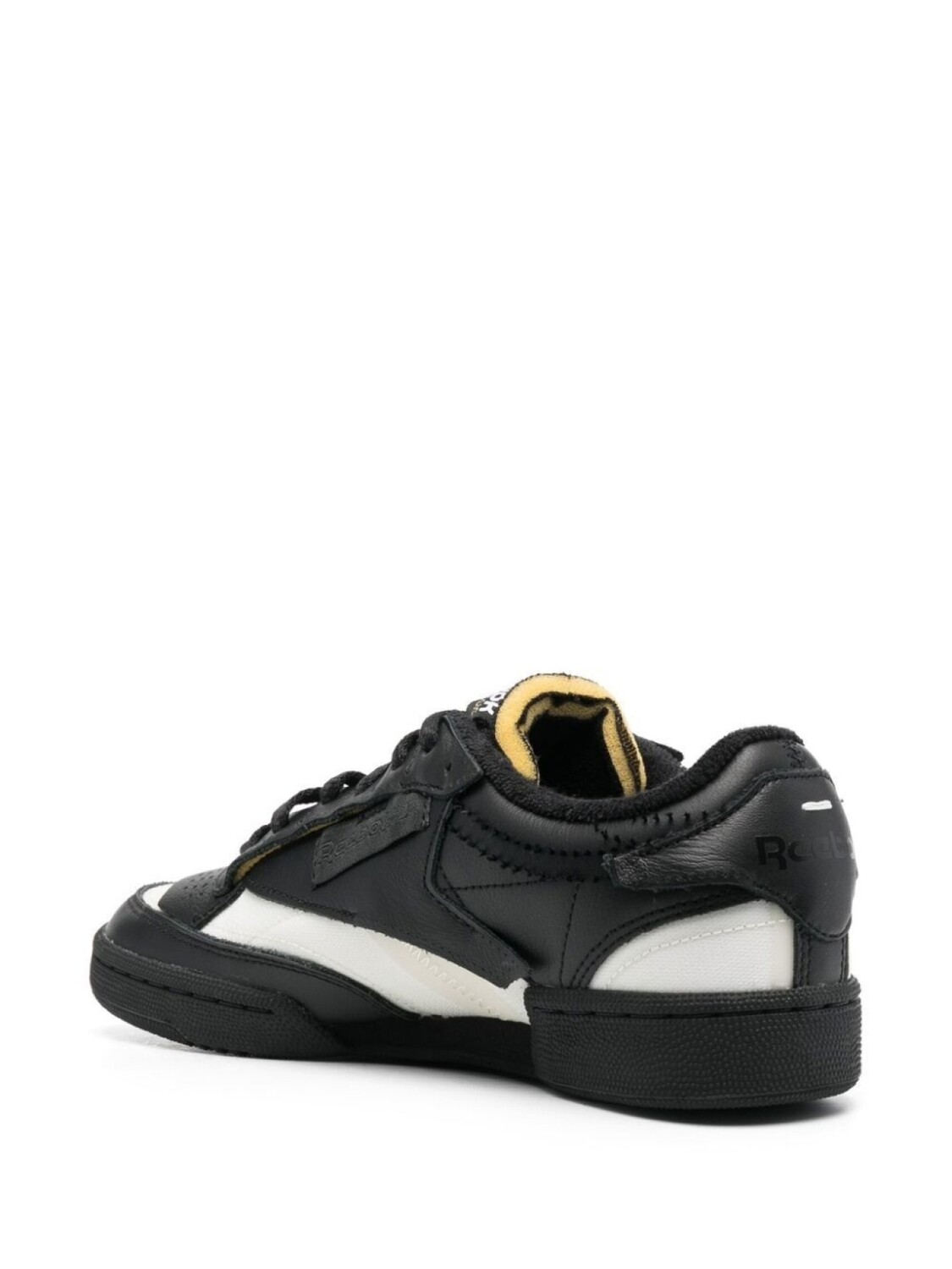 Maison Margiela кроссовки Club C Memory Of из коллаборации с Reebok, черный — фото 3