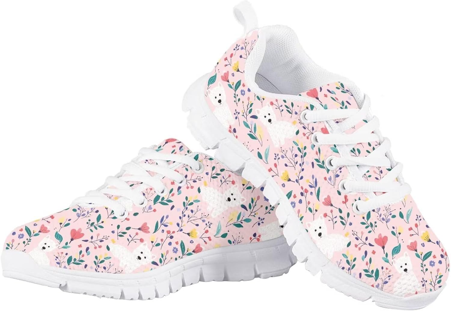 

Детские кроссовки для бега и прогулок, мультяшные, для мальчиков и девочек, теннисные кроссовки, спортивные, легкие, дышащие, из сетчатого материала, для малышей размер 11-13 / для больших детей размер 1-5 Quxjehoe, белый