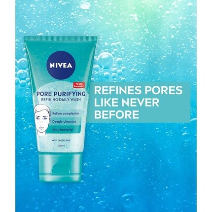 Гель для умывания Nivea — Ежедневный очищающий гель- для очищения пор с молочной кислотой, 150 мл — фото 2