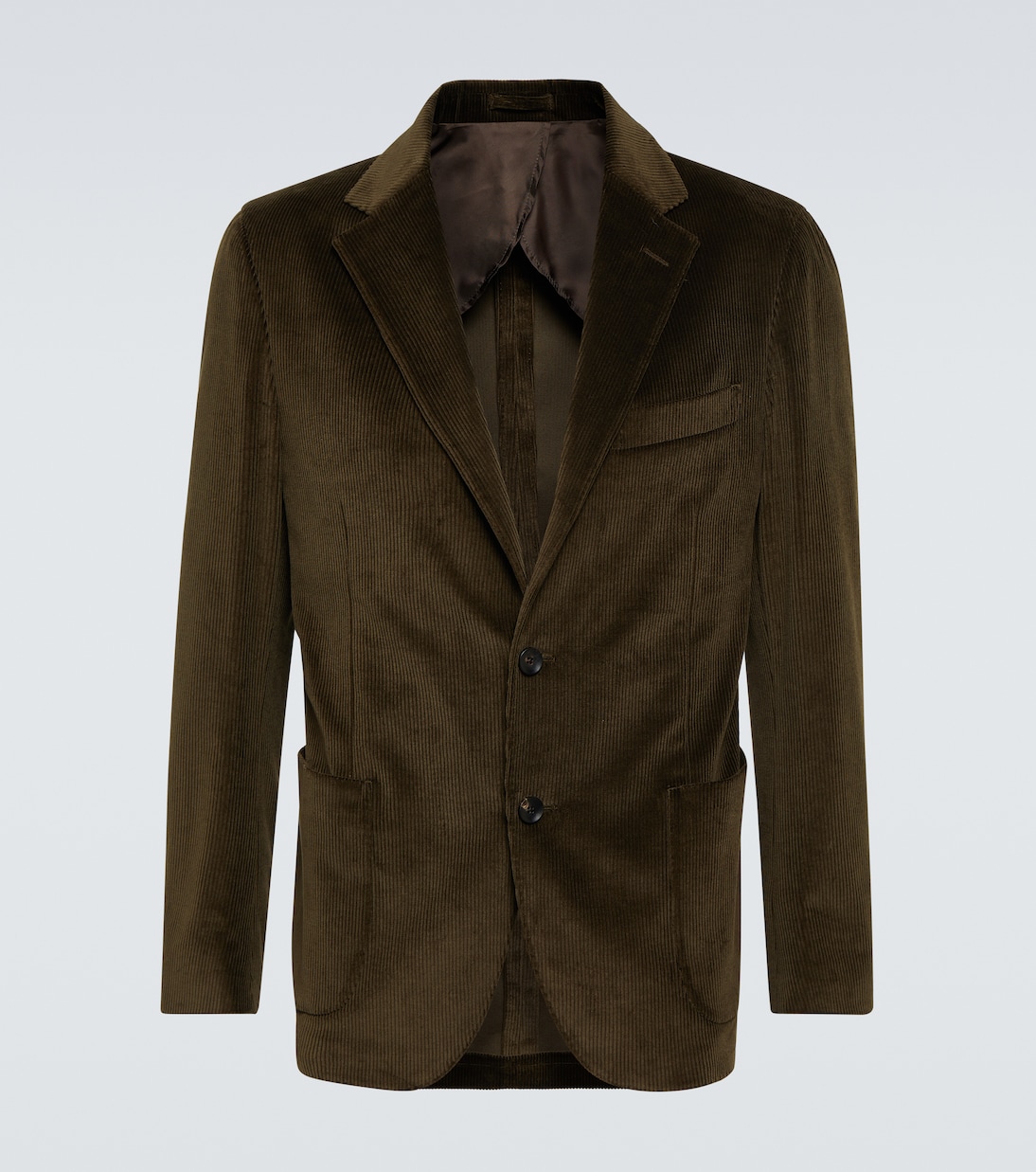 

Вельветовый блейзер Lardini, Green Corduroy