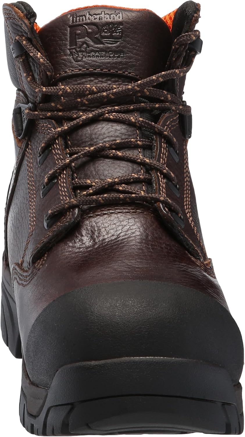 Timberland PRO мужские рабочие ботинки Helix с внутренней защитой плюсны и композитным защитным носком, 6 дюймов, Brown-2024 New — фото 2