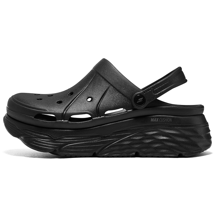 Максимальная амортизация черные женские Skechers, Черные+Подарок