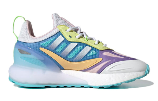 Кроссовки zx 2k boost 2.0 j Adidas, синий — фото 2