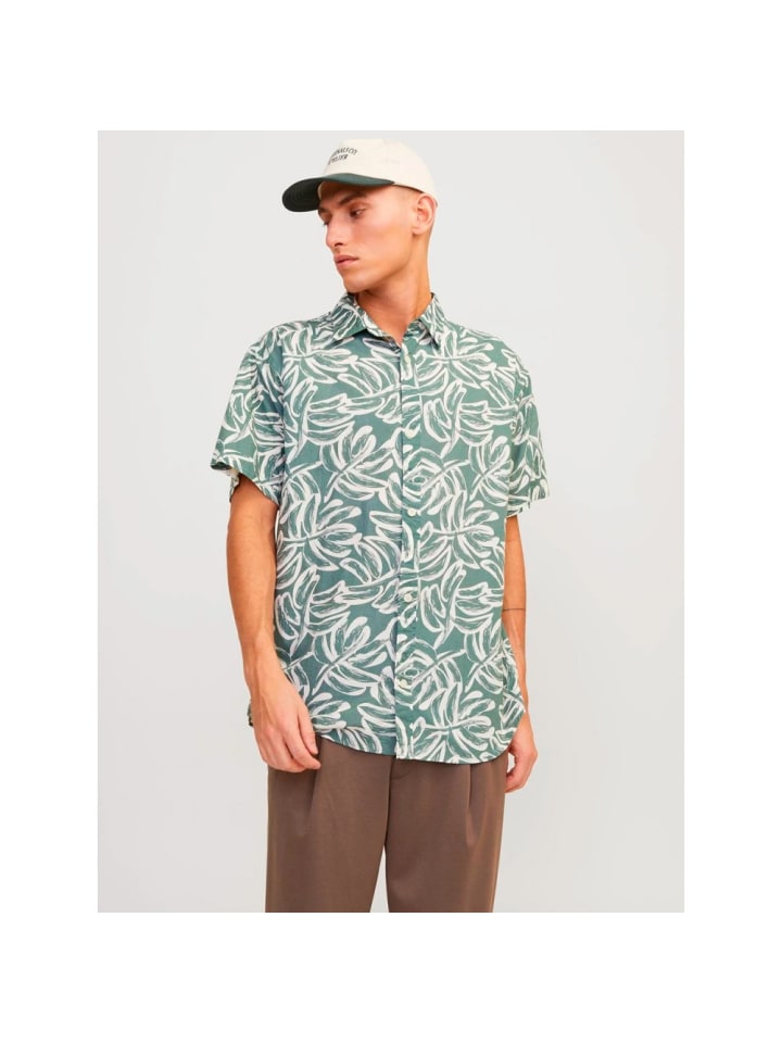 

Рубашка Jack & Jones, зеленый