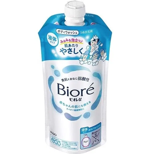 Сменный блок для геля для душа Kao Biore u Fresh Floral, 320 мл Kao