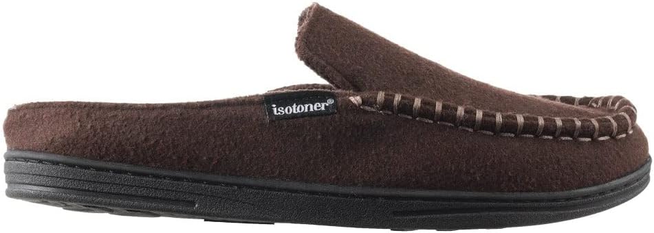 

Мужские тапочки-клог с искусственной шерстью Grady Isotoner, темный шоколад