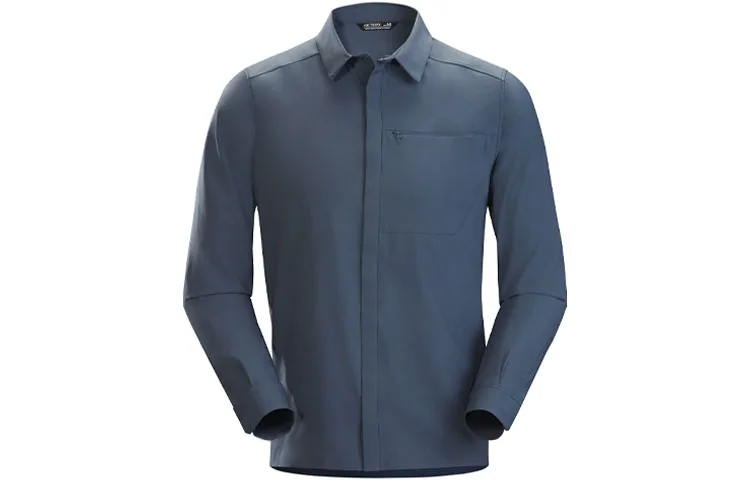Рубашка мужская SKYLINE Series Arcteryx, Mist Shadow Gray/Nocturnus