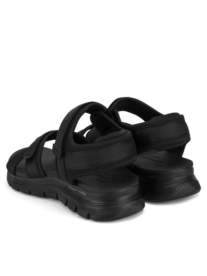 Сандалии Skechers FLEX APPEAL 4.0, черный — фото 3