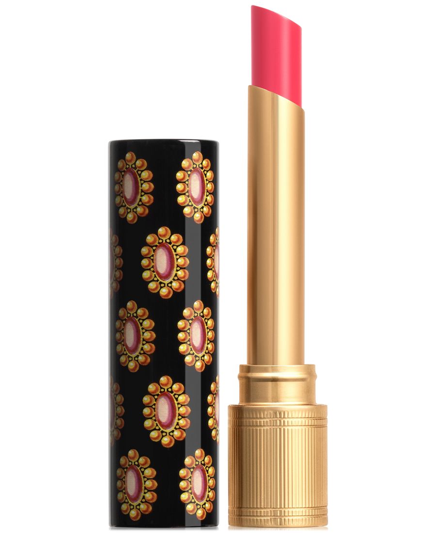 

Губная помада Rouge de Beauté Brillant Glow & Care Gucci, цвет 412- princess narah rose