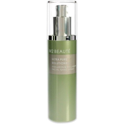 M2 Beaute Ultra Pure Solutions Нано-спрей для лица с гиалуроном и коллагеном для женщин, 2,5 унции, M2 Beaute — фото 3