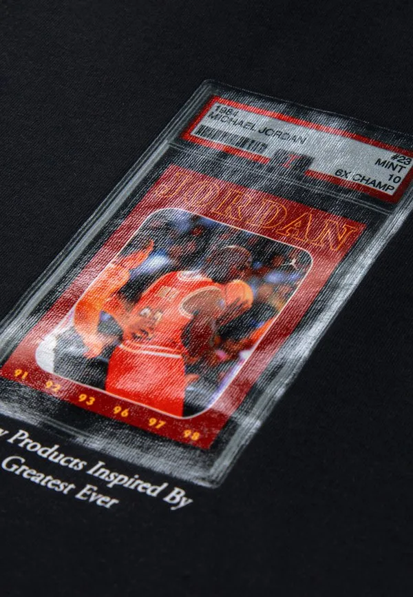 Футболка с принтом mint 10 Jordan, Black — фото 3