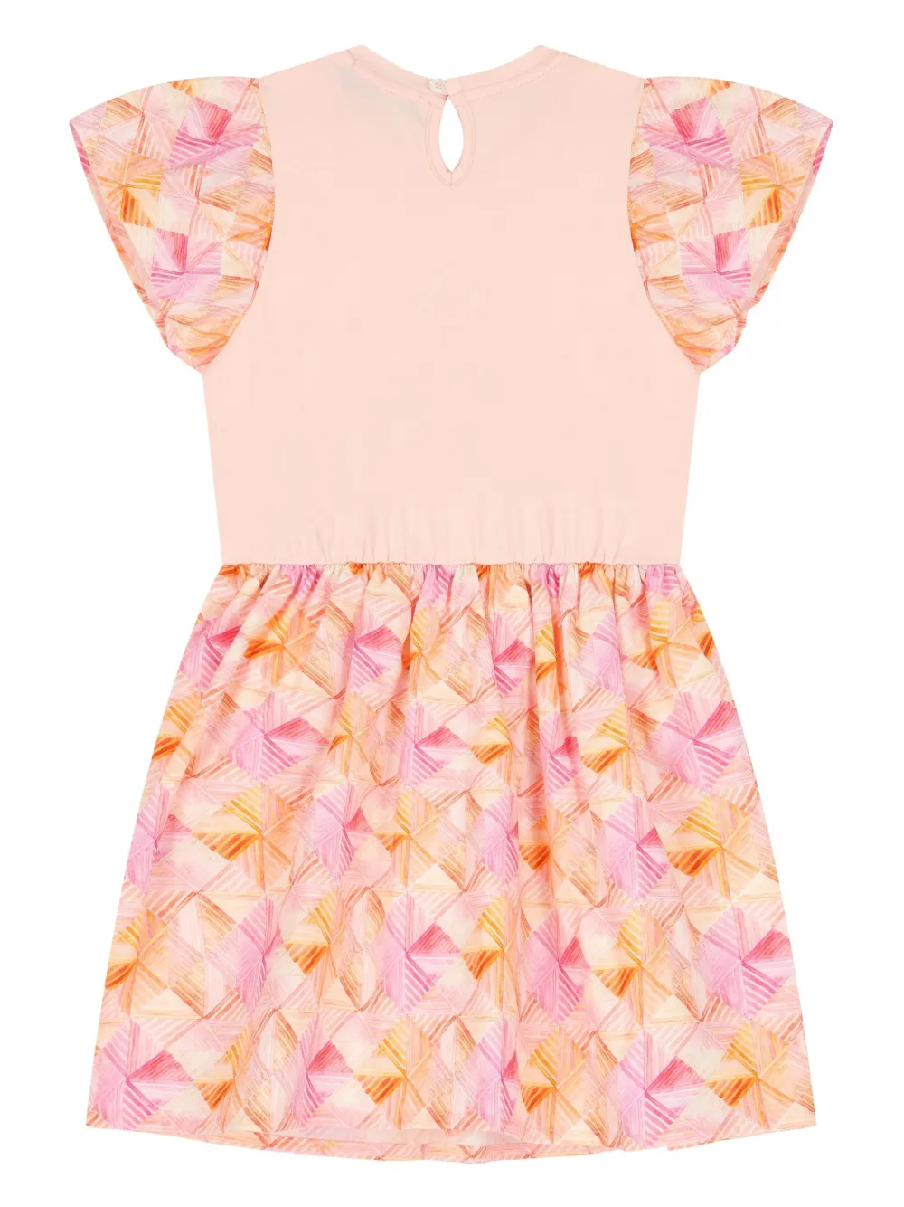 Платье с принтом в виде сумки Aigner Kids, розовый — фото 2