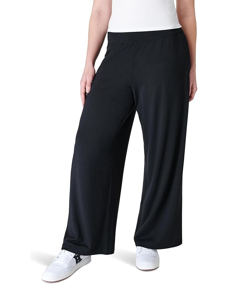 

Брюки Sweaty Betty Modal Wide Leg, черный