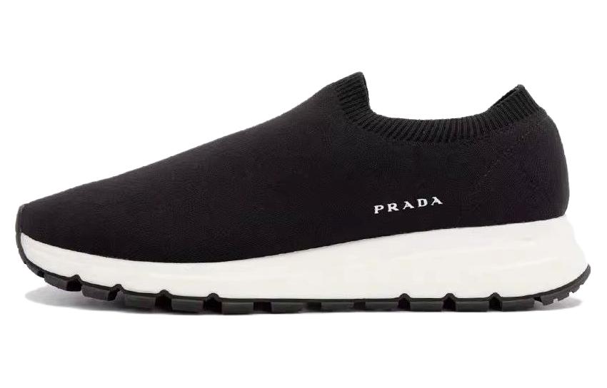 

PRADA Низкие повседневные туфли мужские черные