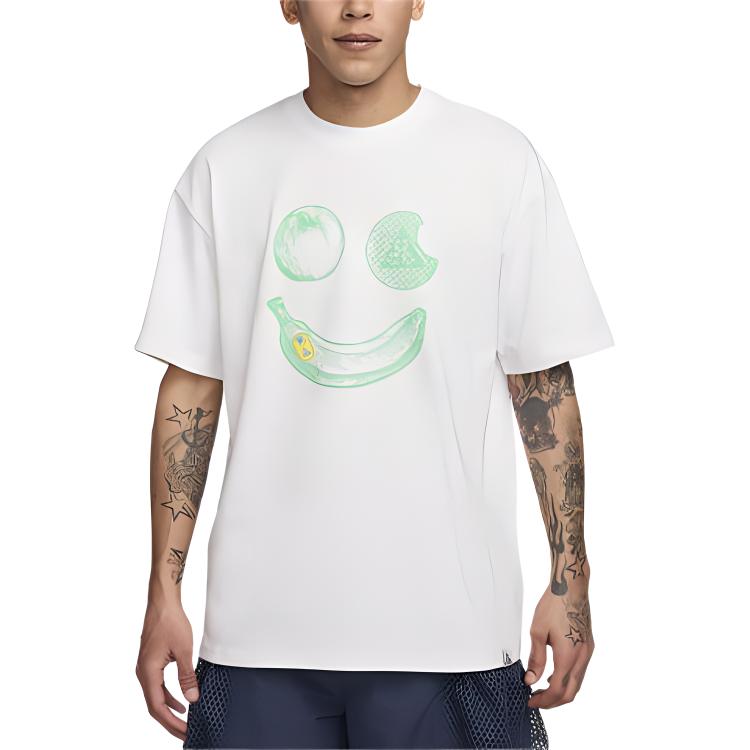 Футболка мужская Nike 'Hike Snacks' Dri-FIT, цвет Summit White — фото 3
