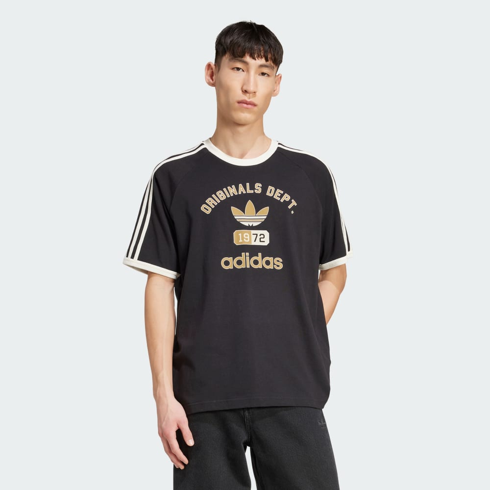 

Футболка Adidas 3-Stripes Originals Dept. Graphic Tee, черный