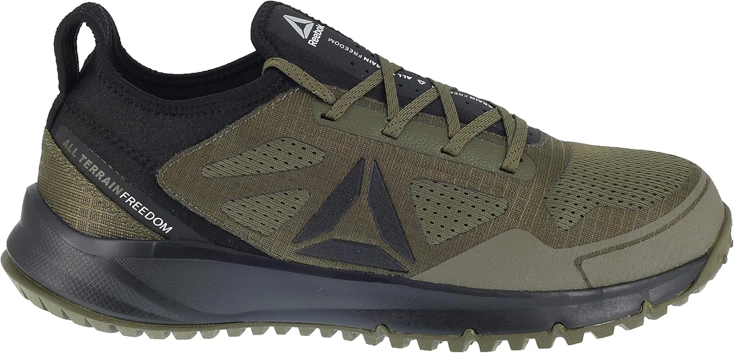 Мужские защитные кроссовки Reebok Safety for All Terrain для бездорожья, зеленый — фото 2