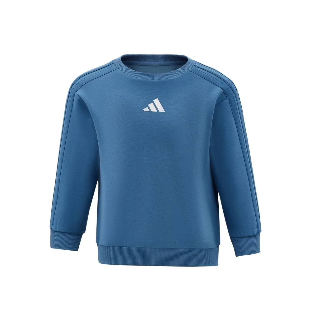 Детский свитшот с круглым вырезом Adidas, синий