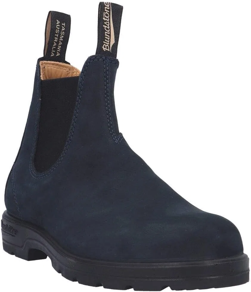 Унисекс ботинки Blundstone Classic Comfort 550 с коротким голенищем для взрослых, Navy — фото 2