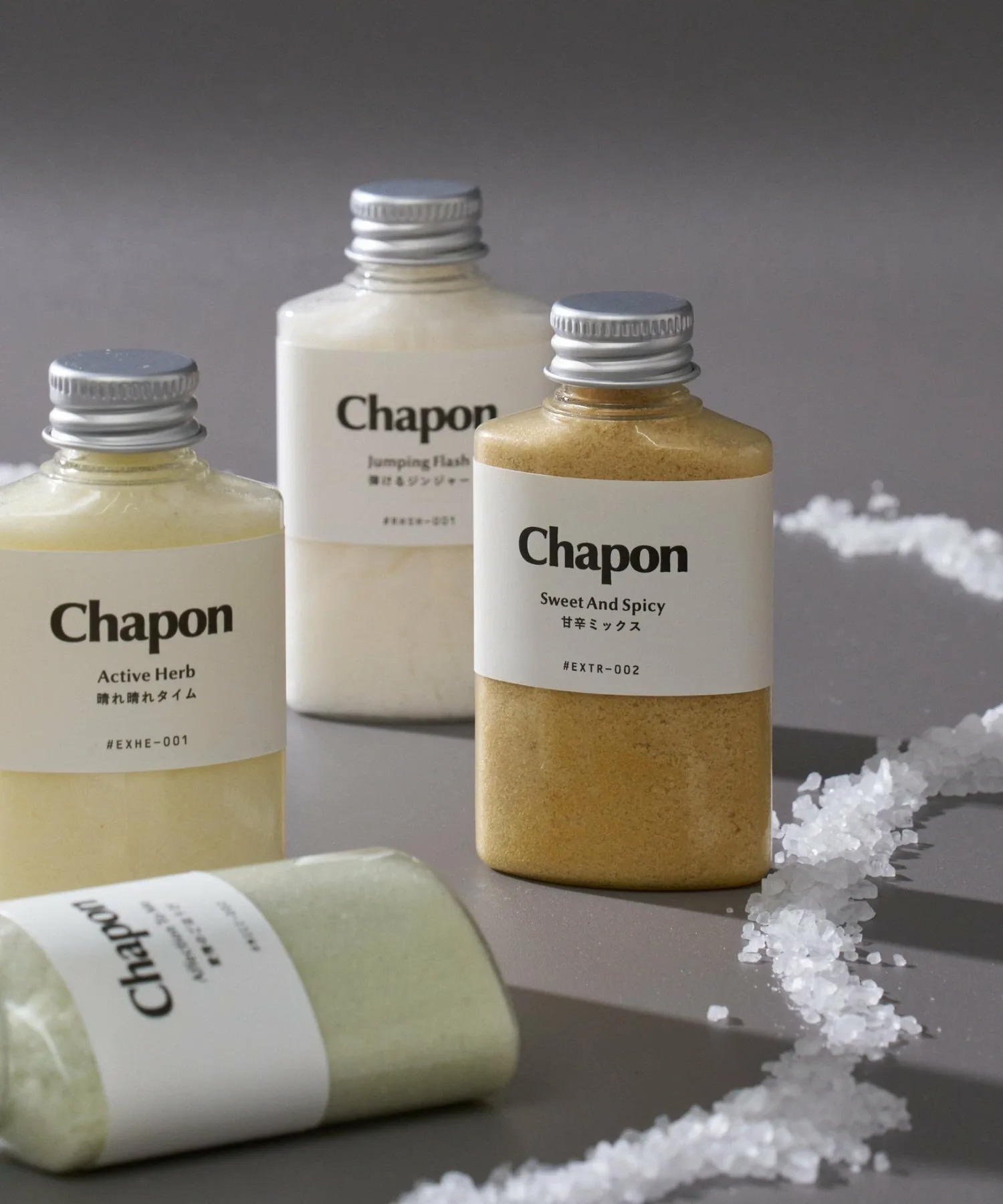 Ароматическая соль для ванны Chapon, набор из 4 штук Birthday Bar, White and other 6 — фото 3