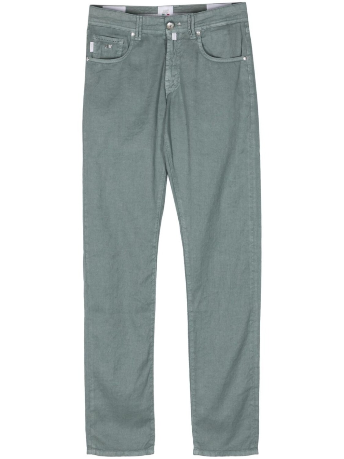 

Зауженные брюки средней посадки Sartoria Tramarossa, зеленый