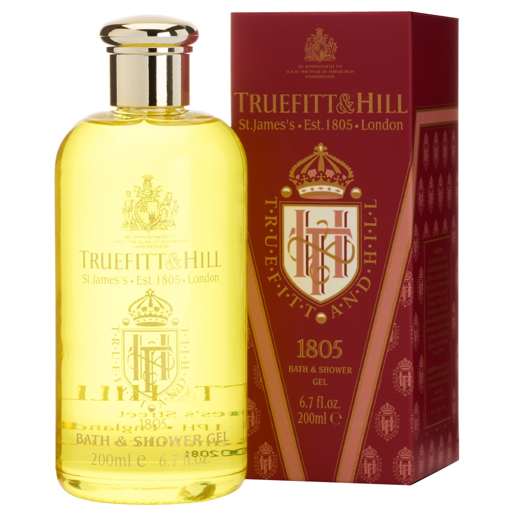 Масло для тела 1805 bath & shower gel Truefitt Hill, объем 200 мл — фото 2