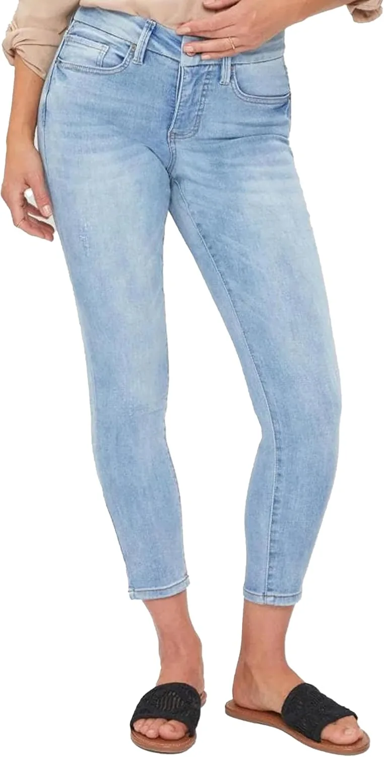 

Royalty for Me Women's Petite Curvy Fit High Rise Skinny Jean
