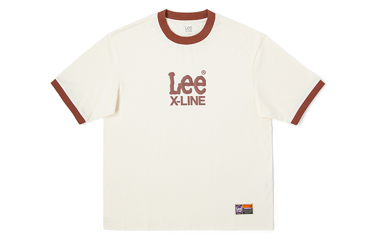 

Футболка унисекс экрю Lee