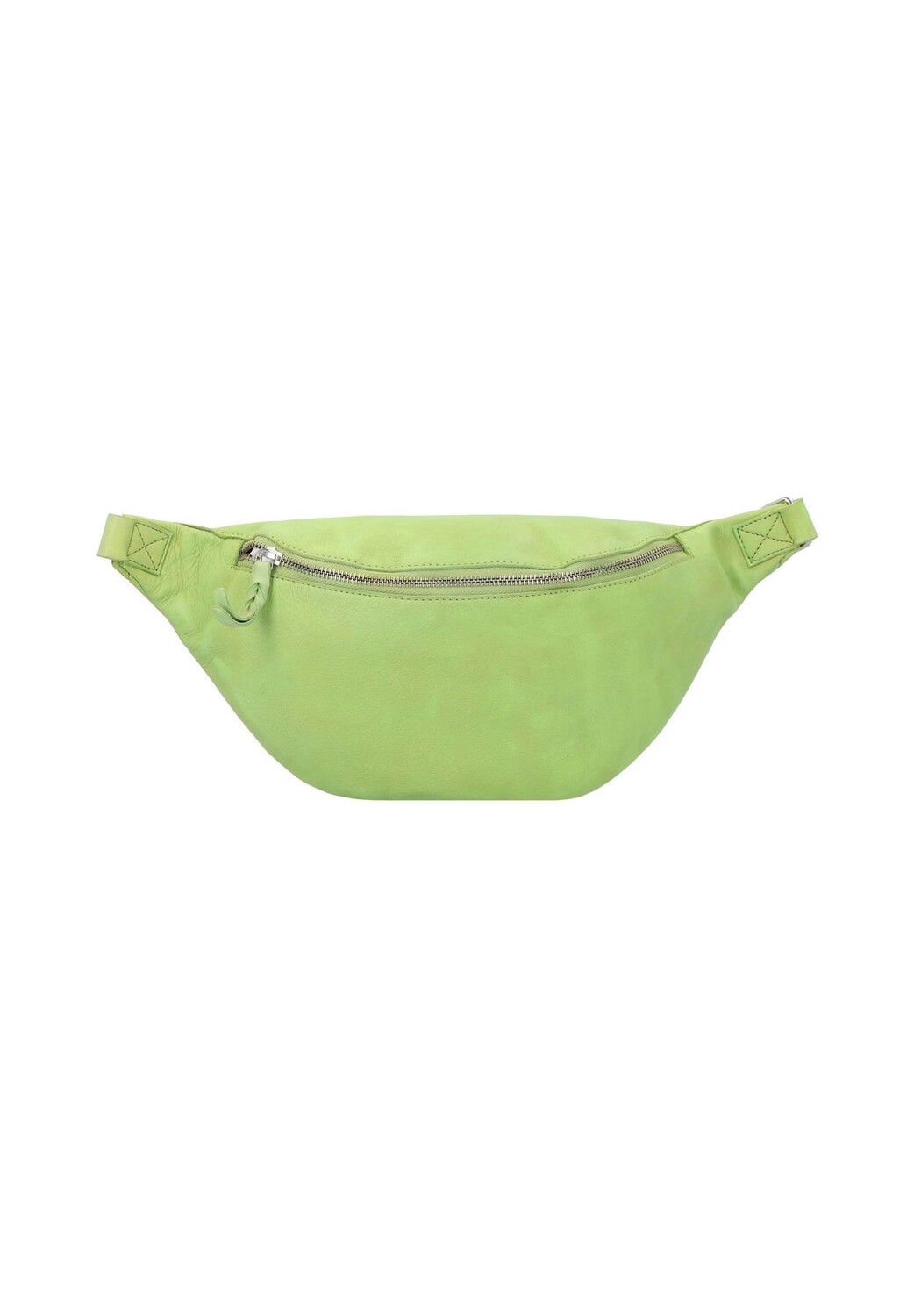 

Поясная сумка Kohlmarkt 107 кожаная 36 см TASCHENDIEB WIEN, цвет Green Lime