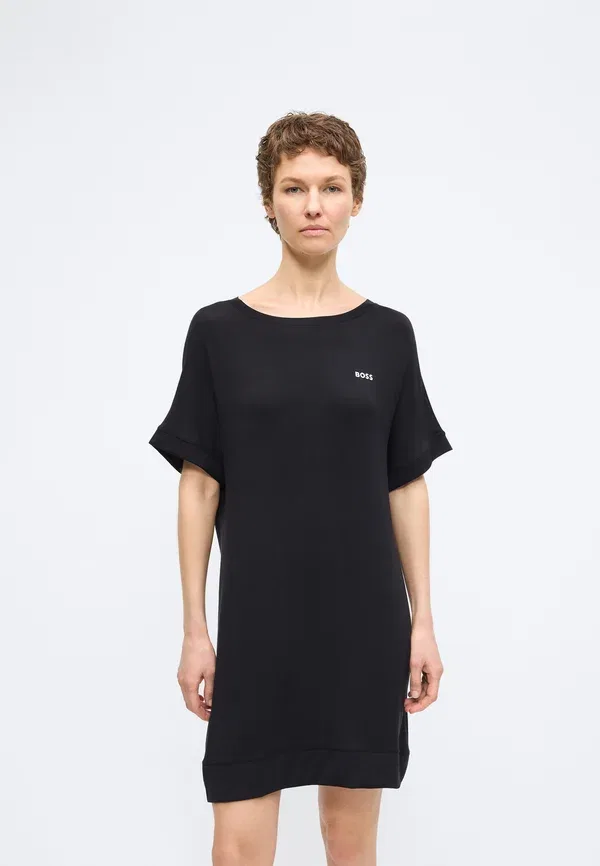 Ночная сорочка Boss, модель Nightie nightie, черный — фото 3