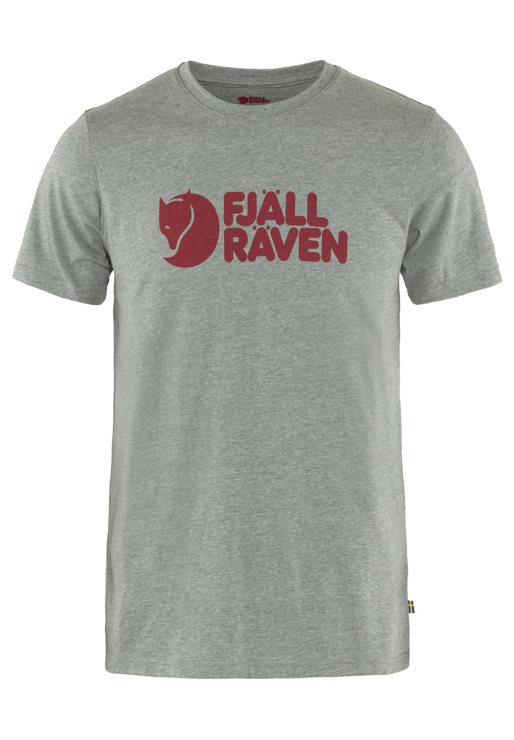 

Футболка с принтом LOGO Fjällräven, серый