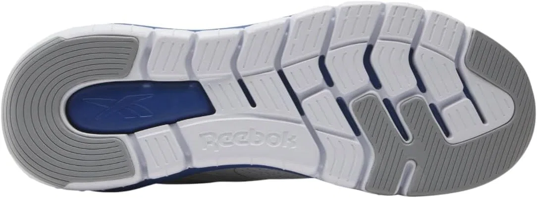 Кроссовки Reebok Unisex Flex Trainer, Mist Grey Ftwr White Vector Blue — фото 3