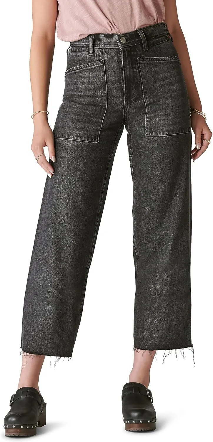 

Lucky Brand Women's Lucky Legend High Rise Wide Leg Jean