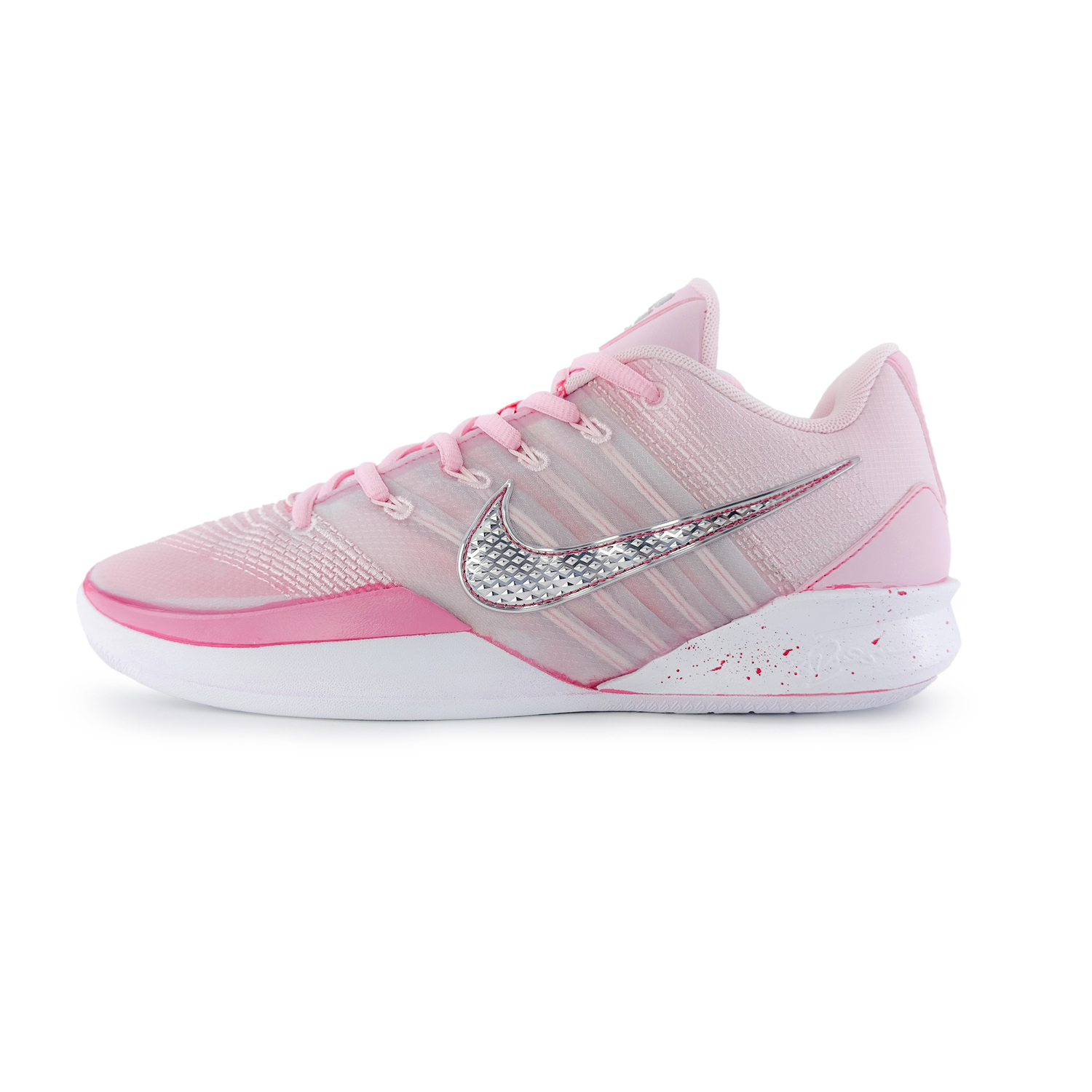 

Nike Sabrina 3 Pink Mist Iridescent Cushioning Low top баскетбольные кроссовки Unisex розовые