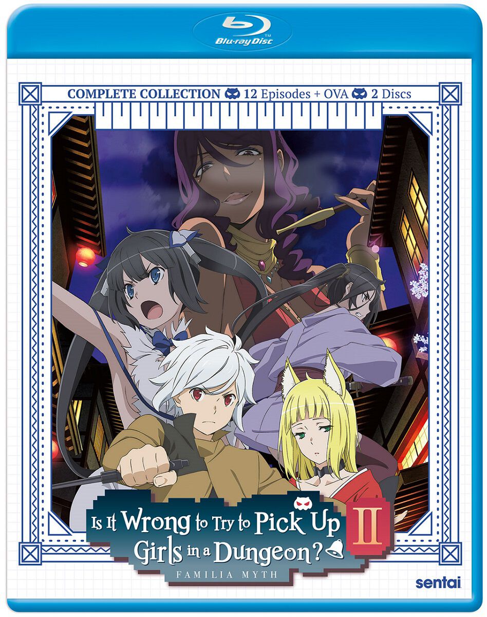 

Blu-Ray диск Is It Wrong to Try to Pick Up Girls in a Dungeon! Season 2 Blu-ray