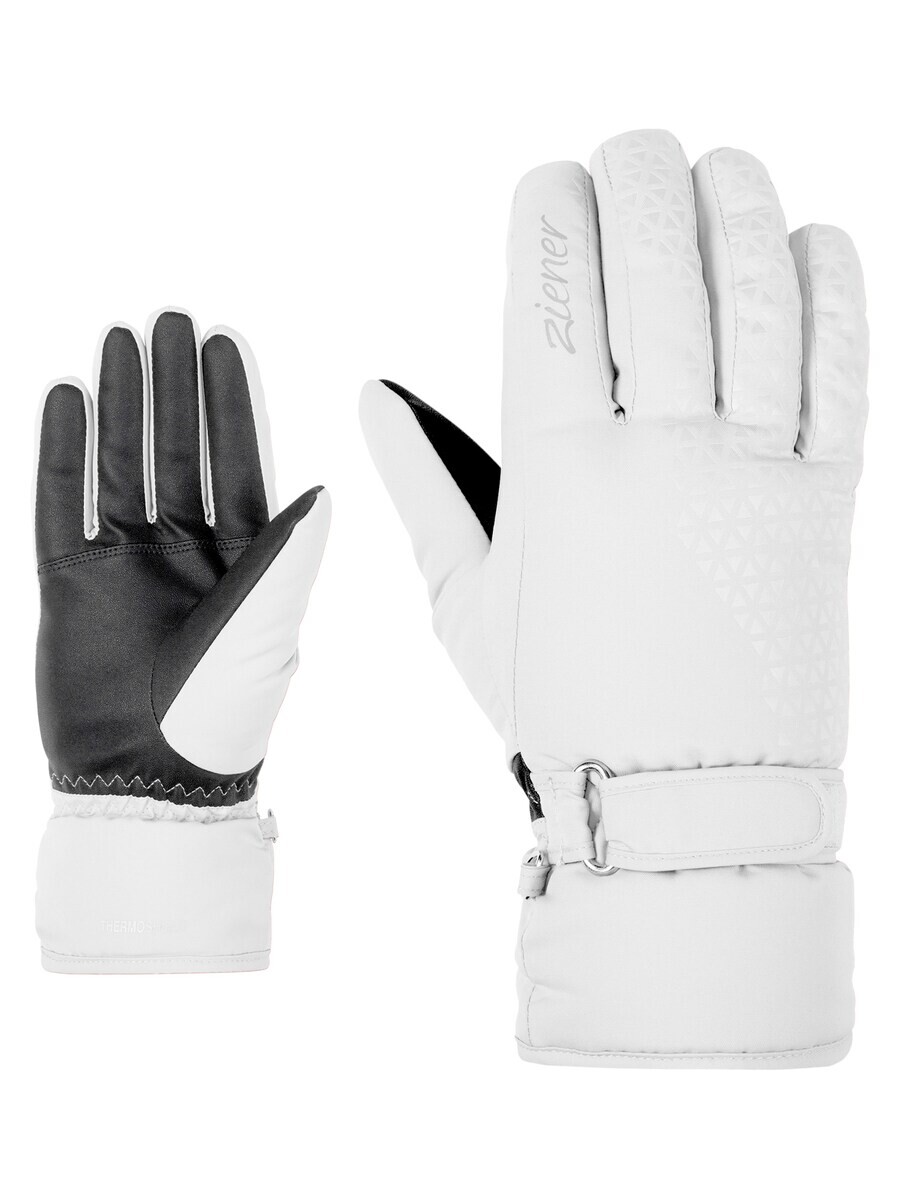 

Перчатки ZIENER Athletic Gloves KISAR AS(R), белый